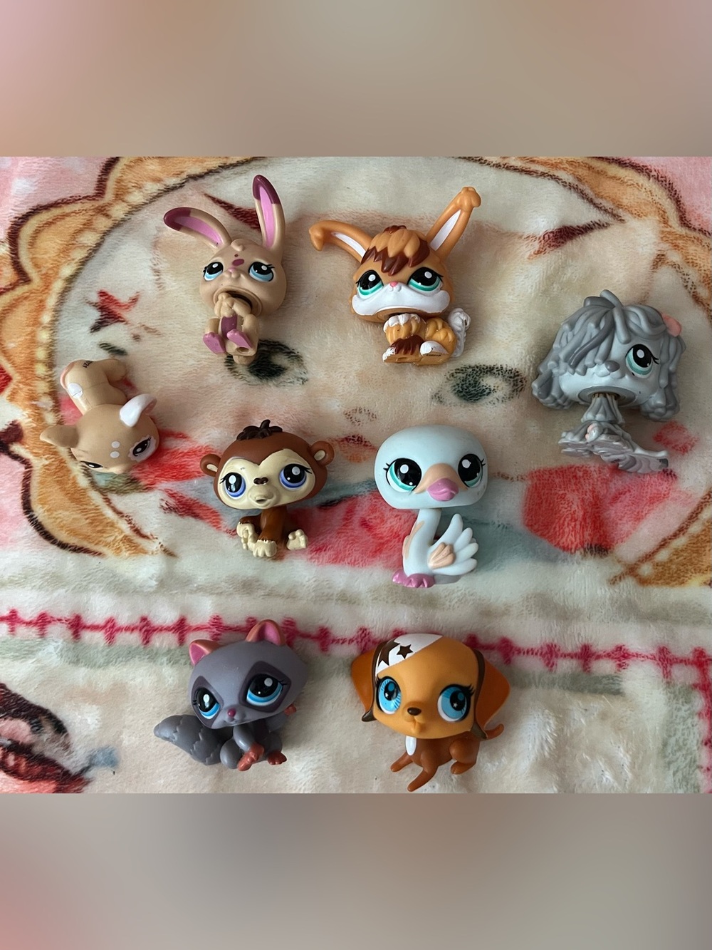 Rare Angora Bunny Littlest Pet Shop Lot